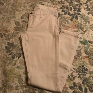 Juniors Decree White Pants